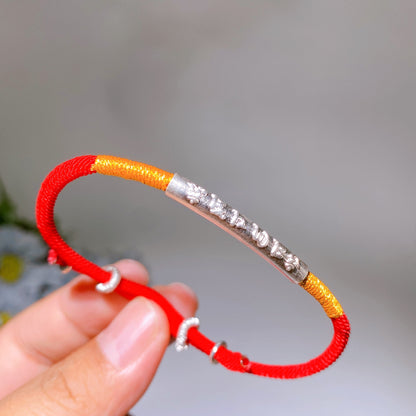 Silver Golden Tibetan Red String Bracelet Crystal Healing Bulk Wholesale