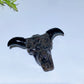2.5" Crystal Bull Head Carving Crystal Healing Bulk Wholesale