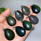 35mm Rainbow Obsidian Water Drop Pendant Crystal Healing Bulk Wholesale
