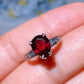 S925 Garnet Ring Pendant Crystal Healing Bulk Wholesale