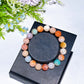 10mm Colorful Coral Jade Bracelet Crystal Healing Bulk Wholesale