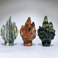 5.5" Jade Skull Carving Crystal Healing Bulk Wholesale