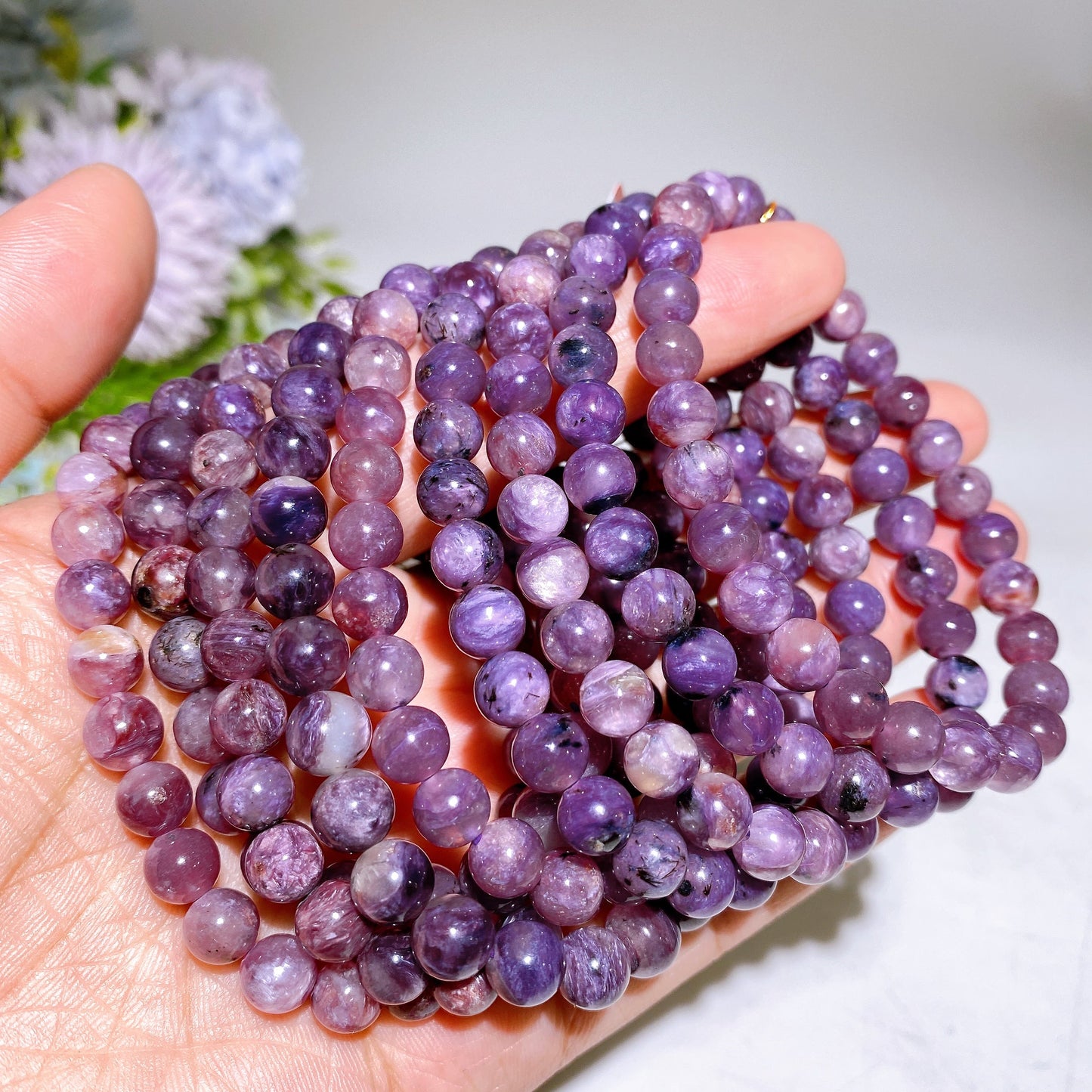 7mm Chaorite Bracelet Crystal Healing Bulk Wholesale