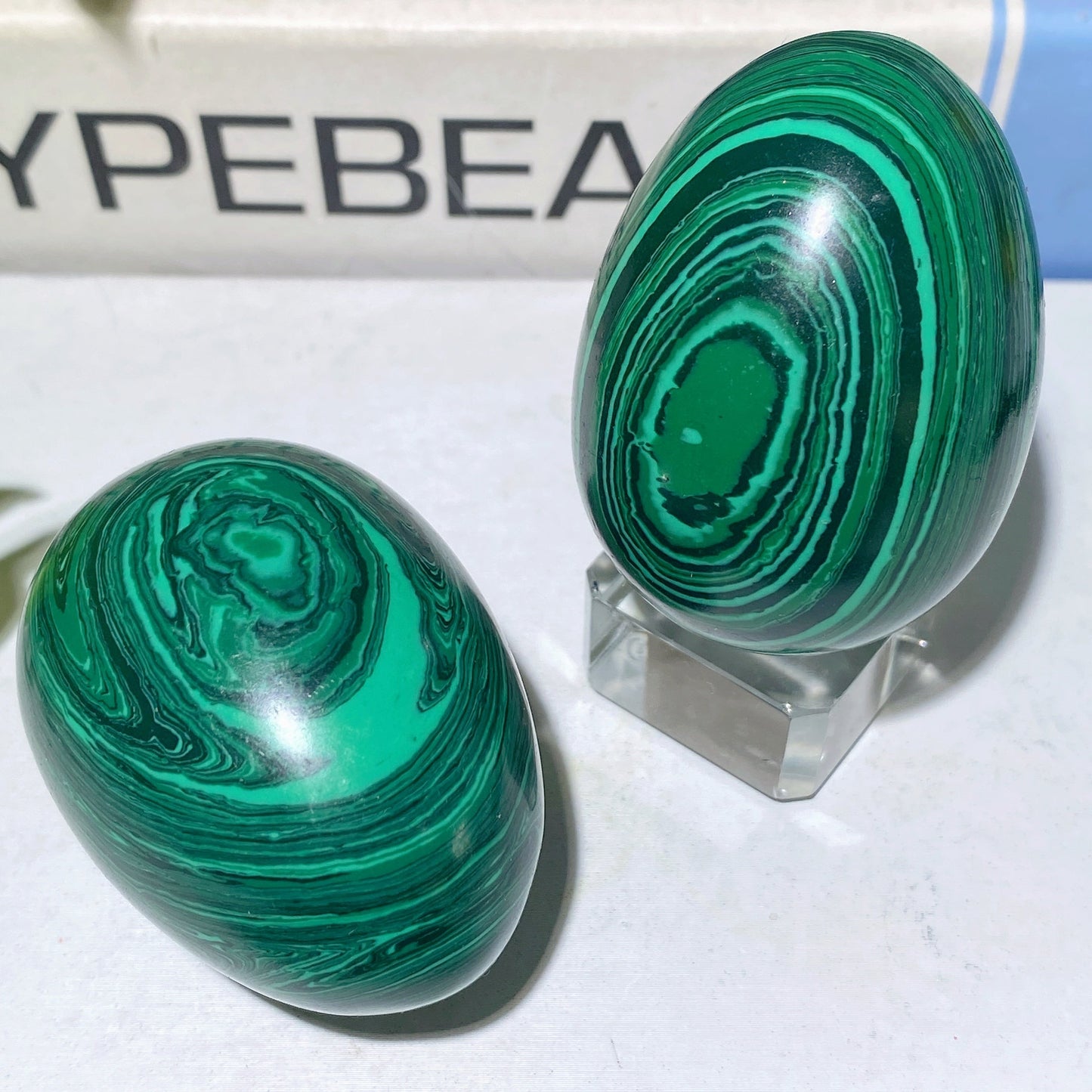 50mm Malachite Egg Carvings Bulk Wholesale