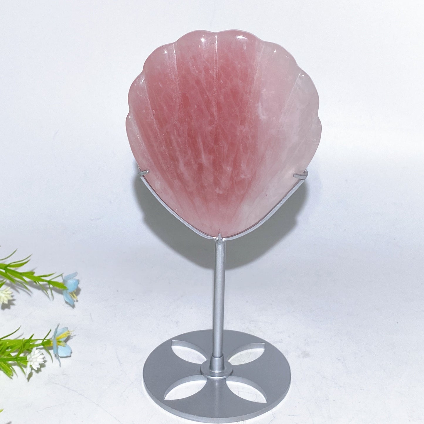 19cm Shell Mirror With Stand Crystal Healing Bulk Wholesale