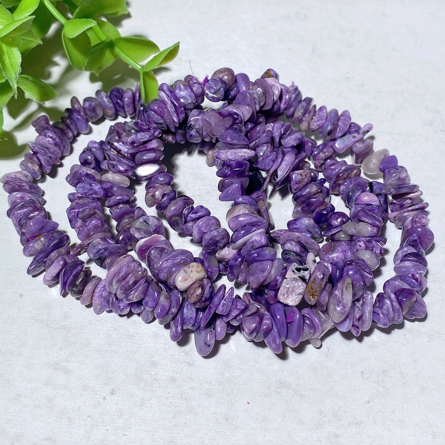 Charoite Chips Bracelet Bulk Wholesale