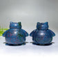 2.3" Ruby In Kyanite UV Reactive Pokemon Snorlax Carving Crystal Healing Bulk Wholesale