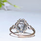 Sterling Silver Black Tourmaline in Quartz Ring Crystal Healing Bulk Wholesale