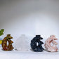 2.7" Crystal Fox Moon Carving Crystal Healing Bulk Wholesale