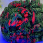 17cm Hand Carved Unique UV Reactive Ruby In Zoisite Phoenix Mountain Carving Free Form Crystal Healing Bulk Wholesale