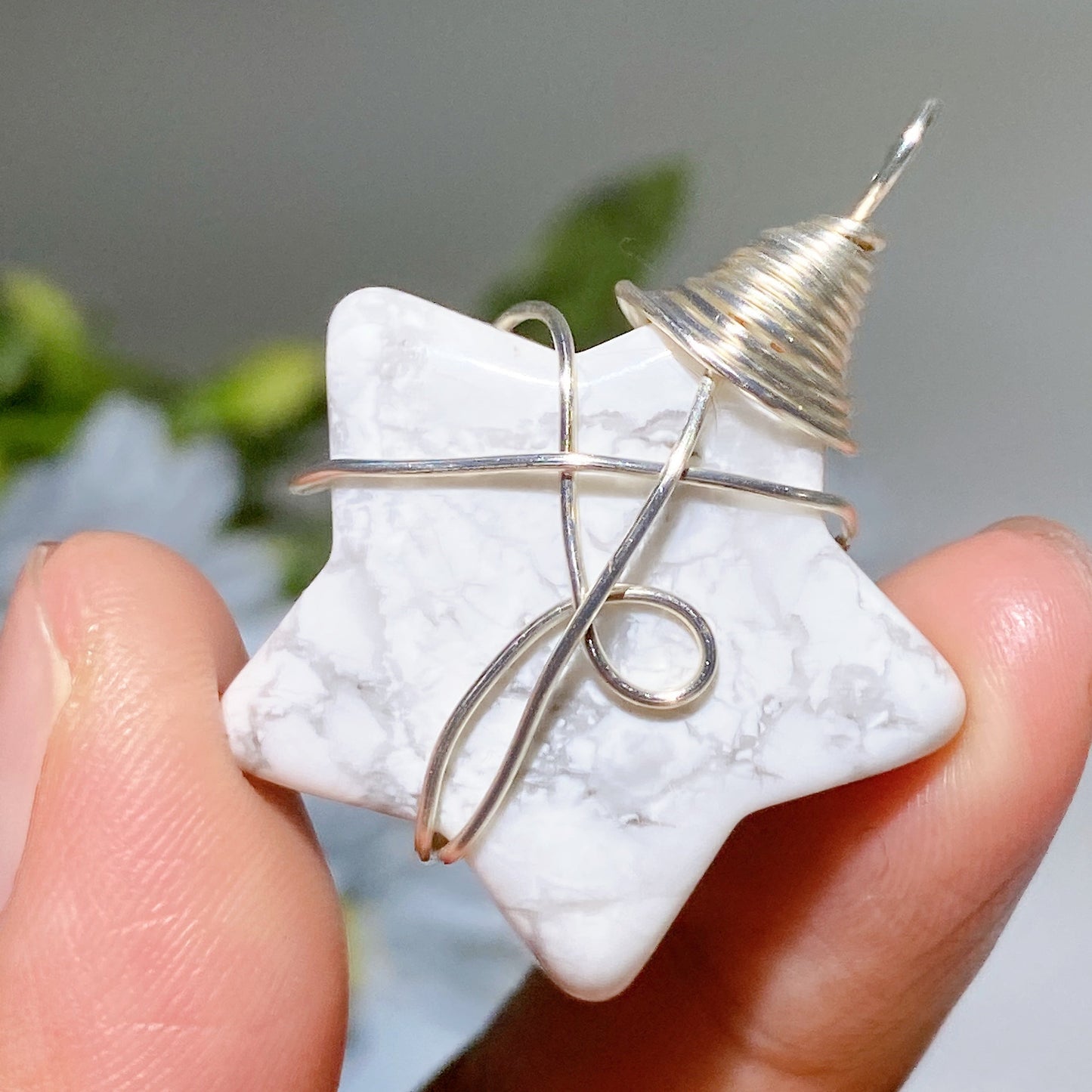 Crystal Star Pendant with Black Cord Necklace Crystal Healing Bulk Wholesale