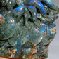14cm Unique Hand Carved Labradorite Ocean World Fish Turtle Octopus Carving Crystal Healing Bulk Wholesale