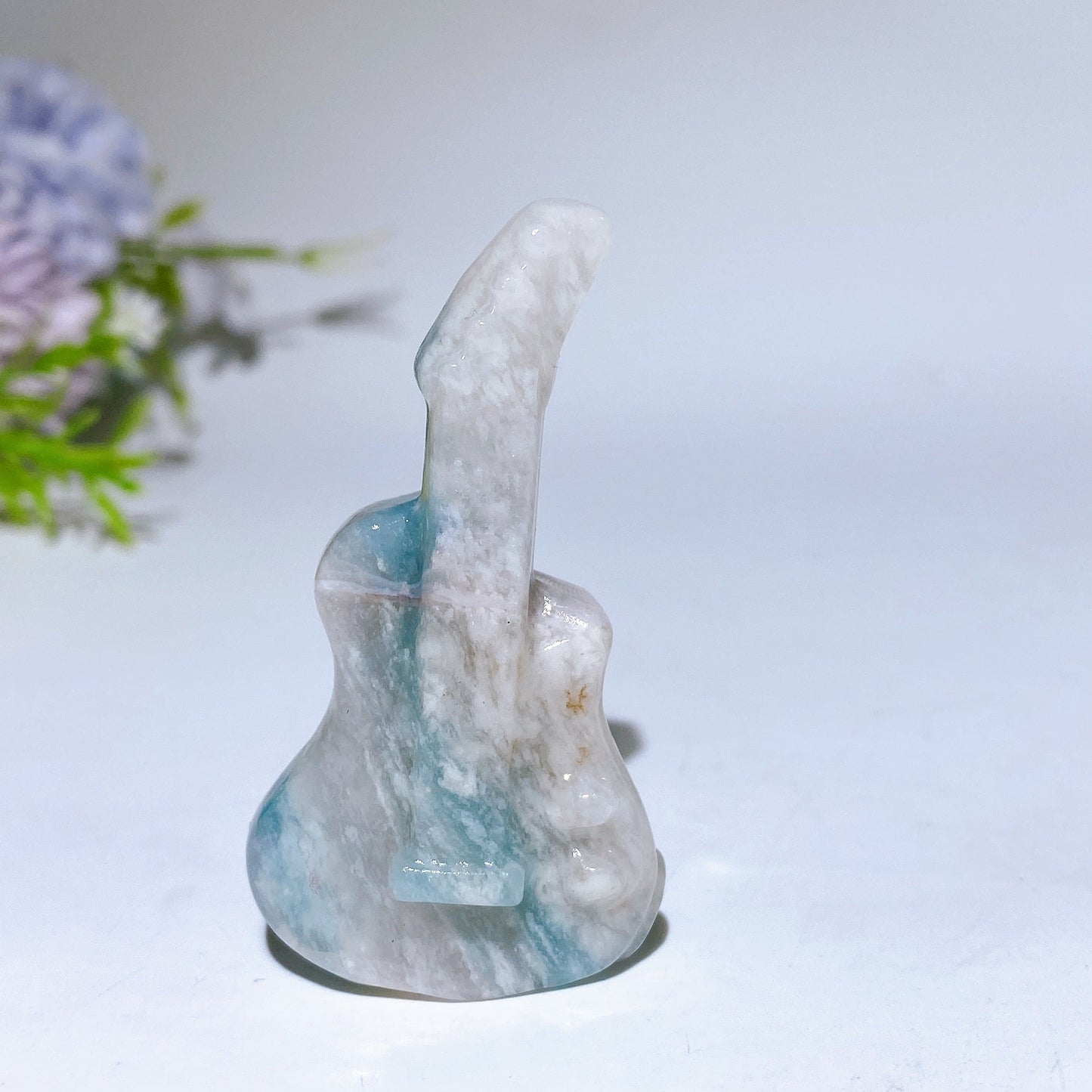2.3" Crystal Guitar Carving Crystal Healing Bulk Wholesale