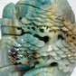 13.5cm Unique Hand Carved Caribbean Calcite Landscape Free Form Crystal Healing Bulk Wholesale