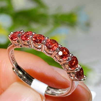 S925 Crystal Ring Crystal Healing Bulk Wholesale