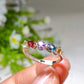 S925 Crystal Ring Crystal Healing Bulk Wholesale