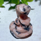 1.4" Mixed Crystal Snake Carvings Bulk Wholesale