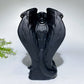 6.1" Black Obsidian Cthulhu Carving Crystal Healing Bulk Wholesale