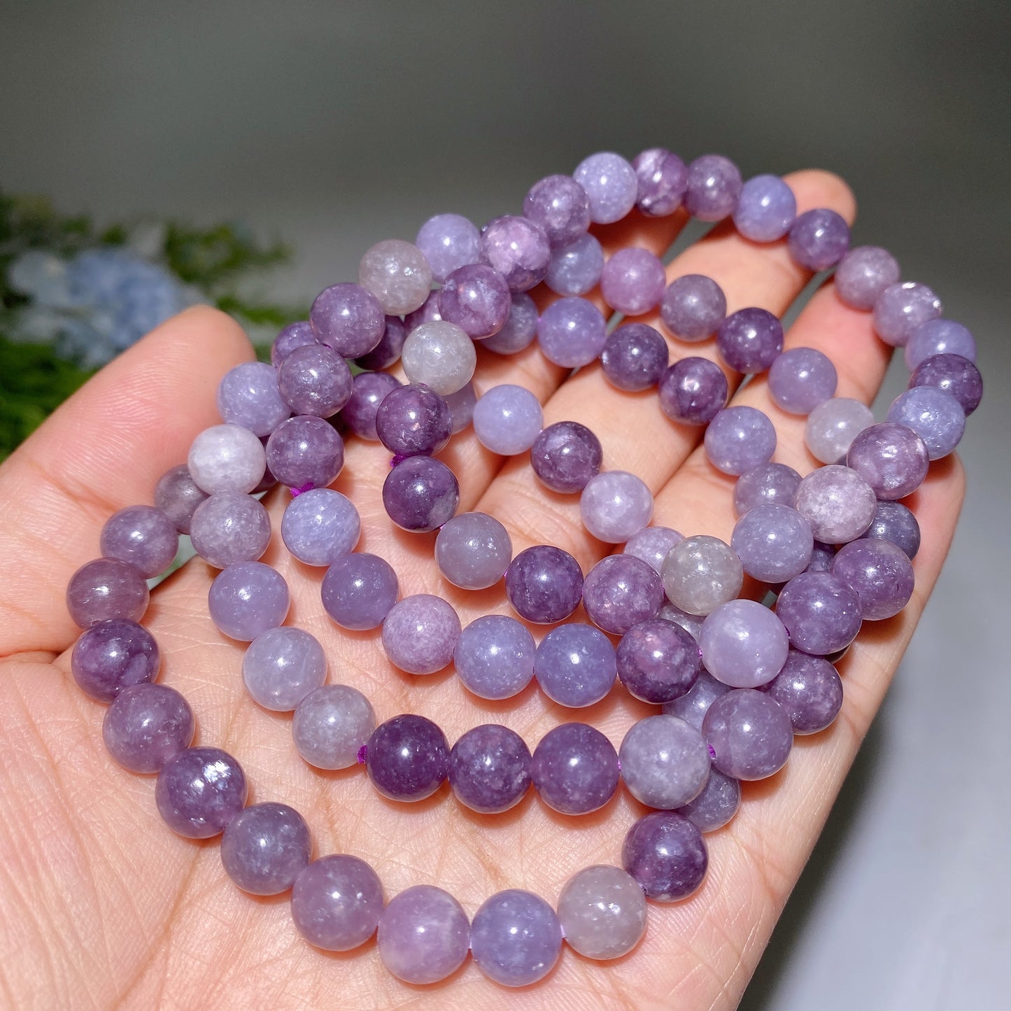8mm Purple Mica Bracelet Crystal wholesale suppliers