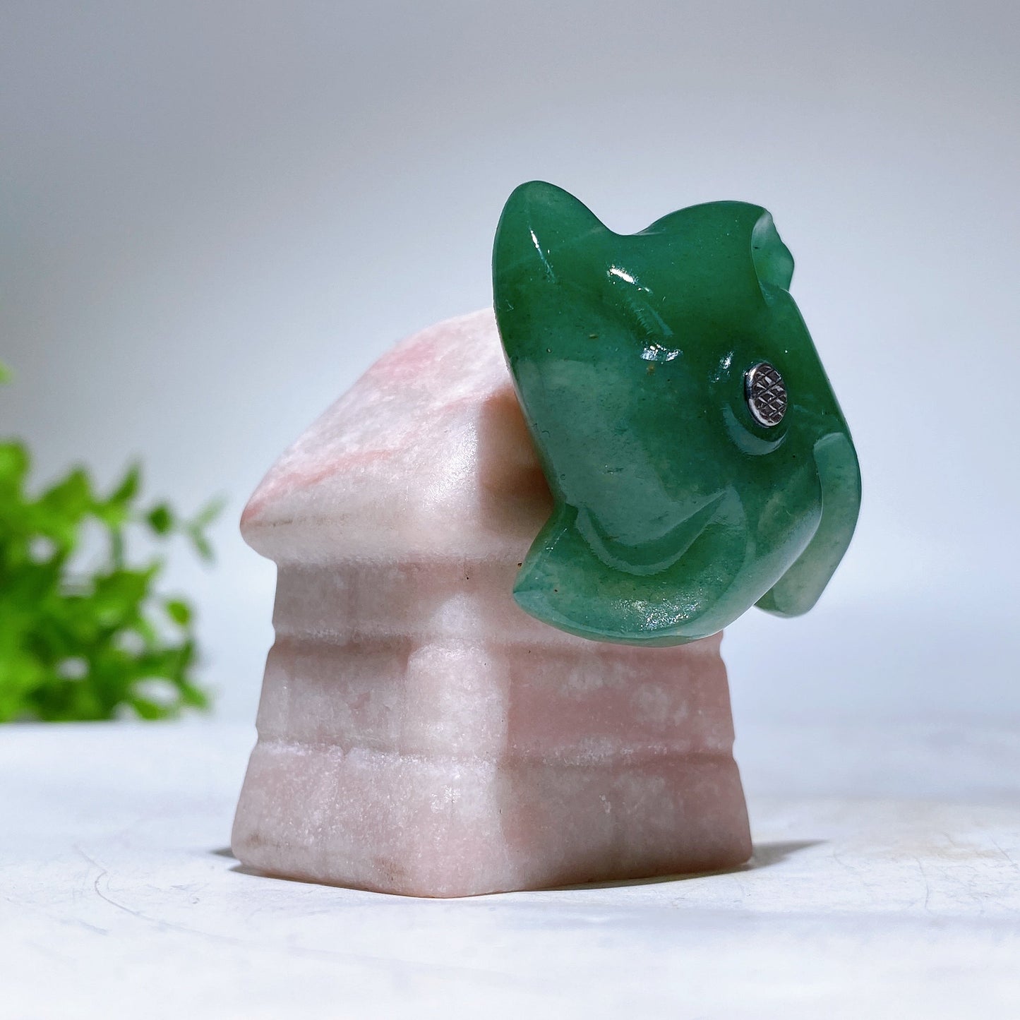 2.0" Crystal Windmill House Carving Crystal Healing Bulk Wholesale