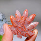 1.8"-2.0" Crystal Maple Leaf Carving Crystal Healing Bulk Wholesale