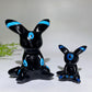 2.0"-3.9" Black Obsidian Evee Carving Crystal Healing Bulk Wholesale