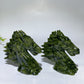 3.0" Serpentine Horse Head Carving Crystal Healing Bulk Wholesale