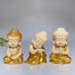 2.4"-2.6" Ivory Nut Buddha Carving Crystal Healing Bulk Wholesale