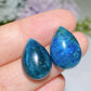 7-12mm Crystal Silver Ear Stud Earrings Crystal Healing Bulk Wholesale