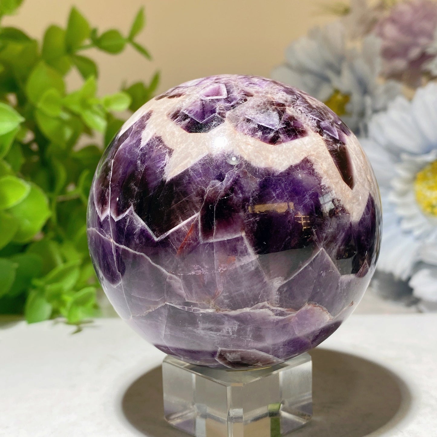 2.0"-2.5" Indonesia Amethyst Sphere Bulk Wholesale