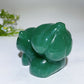 3.8" Green Aventurine Bulbasaur Pokemon Carving Crystal Healing Bulk Wholesale