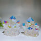 3.1" Aura Quartz Cluster Shaper Carving Free Form Crystal Healing Bulk Wholesale