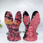 3.1" Rhodonite Angel Carving Crystal Healing Bulk Wholesale
