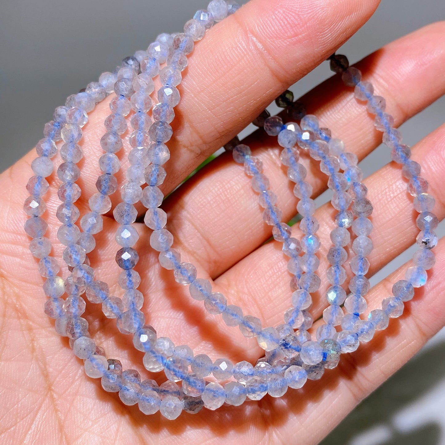 4mm Faceted Crystal Bracelet Crystal Healing Bulk Wholesale