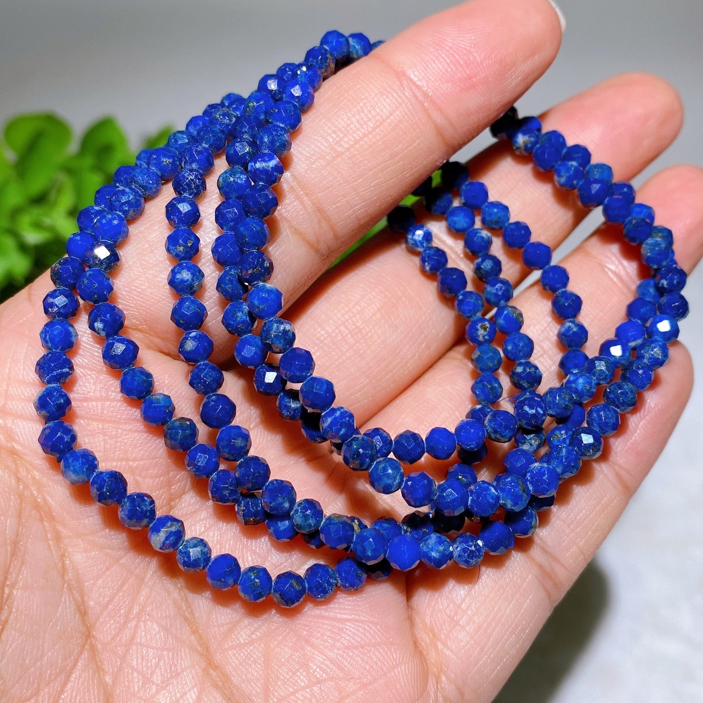 4mm Faceted Crystal Bracelet Crystal Healing Bulk Wholesale