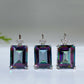 Multi Topaz Cube Sugar Pendant Crystal Healing Bulk Wholesale