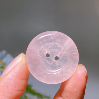 3cm Crystal Button Crystal Healing Bulk Wholesale