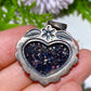 Sterling Silver Coordierite Pendant Crystal Healing Bulk Wholesale