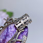 Sterling Silver Charoite Pendant Crystal Healing Bulk Wholesale