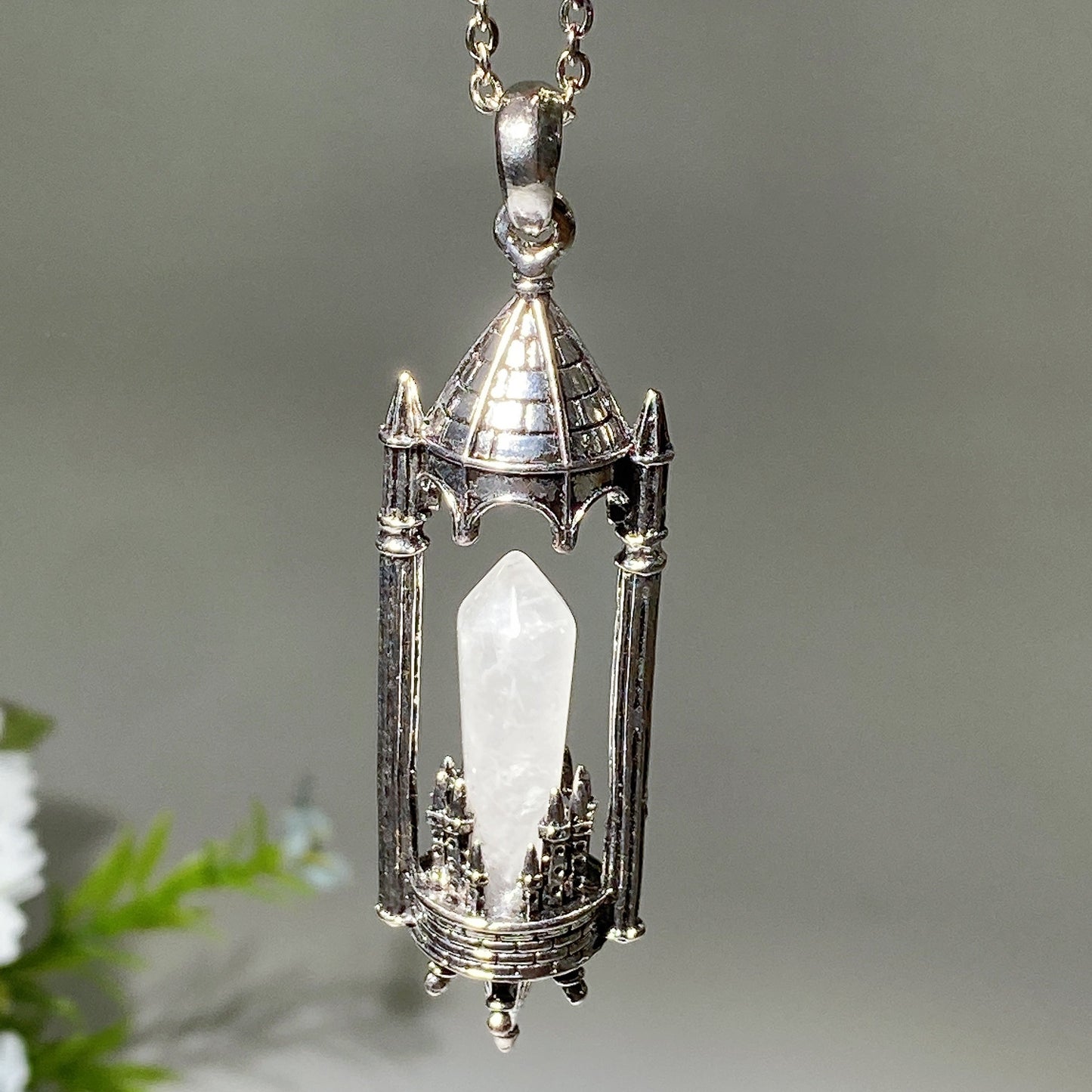 Crystal Castle Pendant Crystal Healing Bulk Wholesale