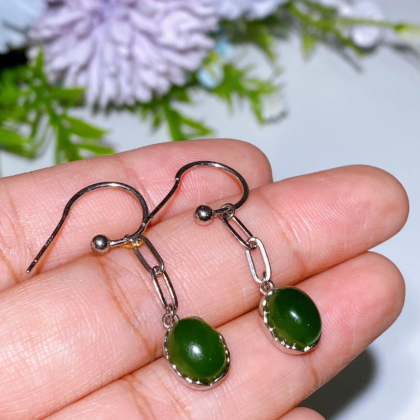 Sterling Silver Crystal Earring Crystal Healing Bulk Wholesale