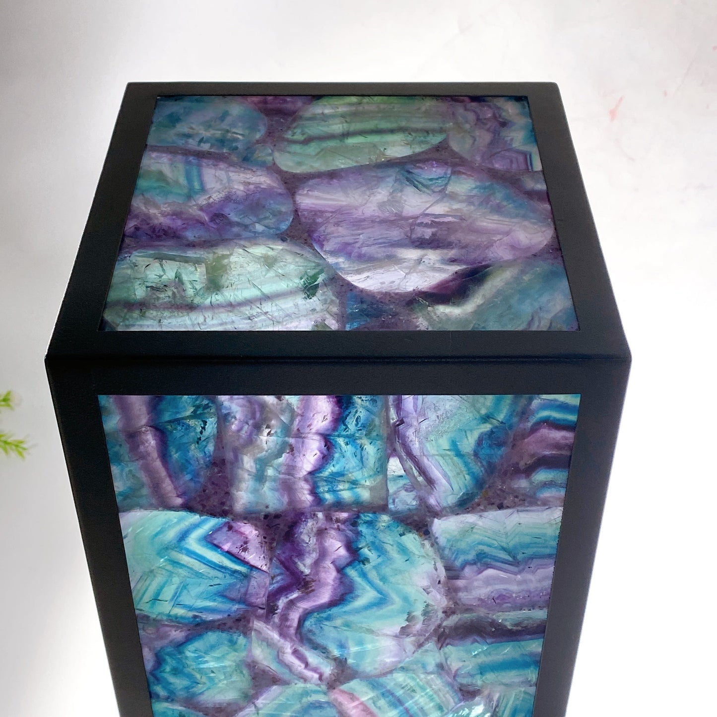 46.5cm Rainbow Fluorite Lamp Crystal Healing Bulk Wholesale