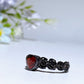 925 Silver Crystal Heart Ring Crystal Healing Bulk Wholesale