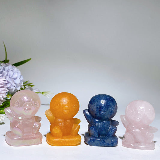 1.9" Crystal Pokemon Carving Crystal Healing Bulk Wholesale