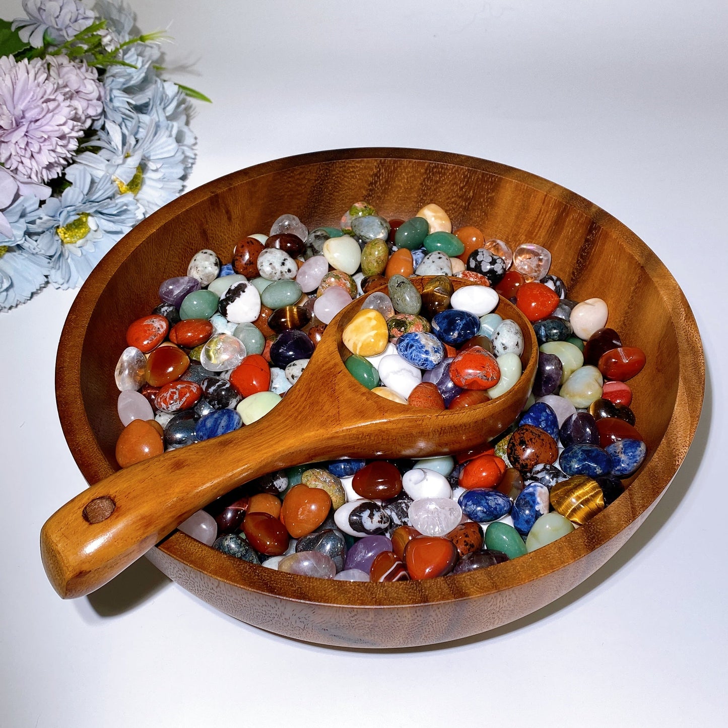 Mixed Crystal Heart Scoop Crystal Healing Bulk Wholesale