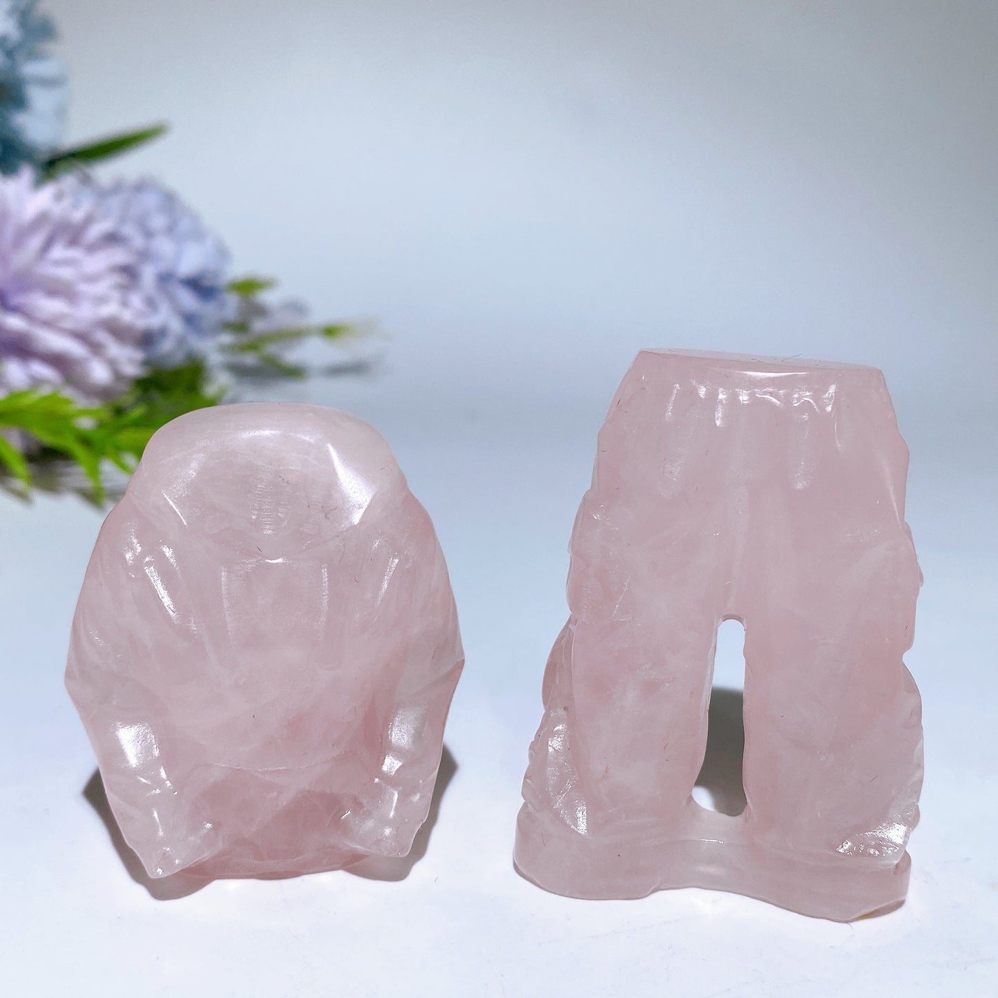 1.8"-2.1" Crystal Hoodie Pants Carving Crystal Healing Bulk Wholesale