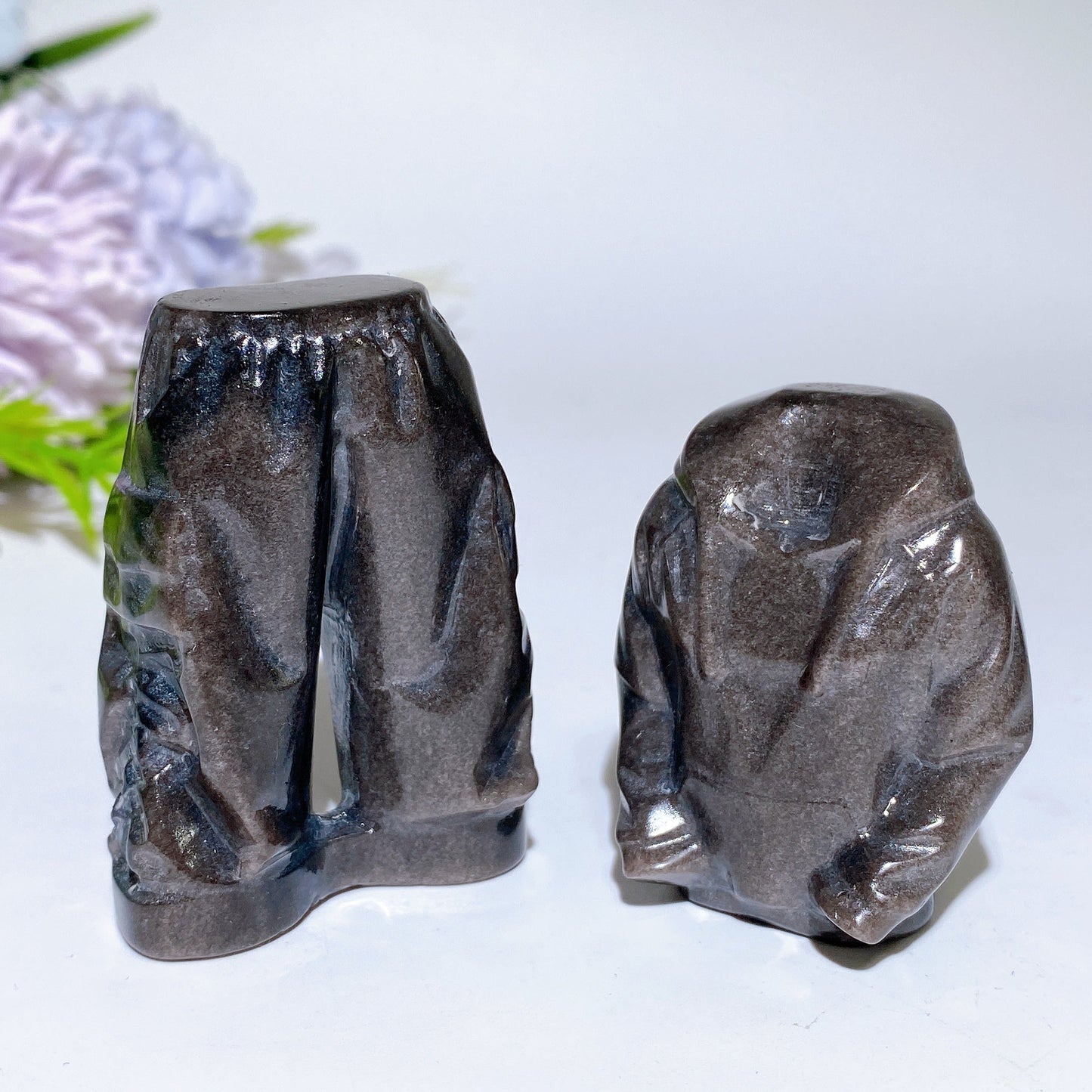 1.8"-2.1" Crystal Hoodie Pants Carving Crystal Healing Bulk Wholesale