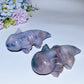 5.8" UV Reactive Sodalite Salamander Carving Crystal Healing Bulk Wholesale