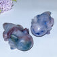 5.8" UV Reactive Sodalite Salamander Carving Crystal Healing Bulk Wholesale
