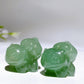 1.1" Green Aventurine Bulbasaur Pokemon Carving Crystal Healing Bulk Wholesale
